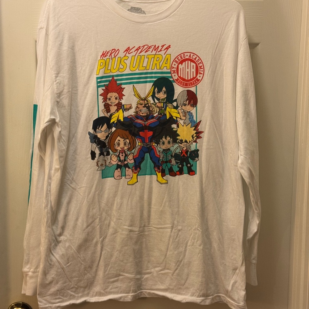Hero Academy Plus Ultra Long Sleeve Shirt XL